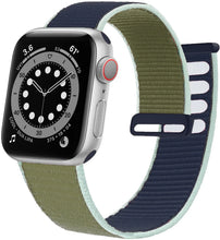 Load image into Gallery viewer, Nylon Fabric & Velcro Apple Watch Bands - 18 color options 38mm - 49mm Axios Bands
