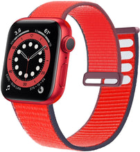 Load image into Gallery viewer, Nylon Fabric & Velcro Apple Watch Bands - 18 color options 38mm - 49mm Axios Bands