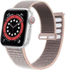 Apple Watch - Velcro fabric watch strap - Black nylon paris store – ABP  Concept