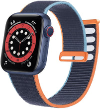 Load image into Gallery viewer, Nylon Fabric &amp; Velcro Apple Watch Bands - 18 color options 38mm - 49mm Axios Bands
