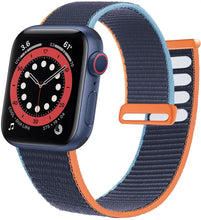 Load image into Gallery viewer, Nylon Fabric & Velcro Apple Watch Bands - 18 color options 38mm - 49mm Axios Bands