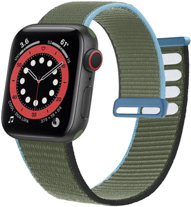 Nylon Fabric & Velcro Apple Watch Bands - 18 color options 38mm - 49mm Axios Bands