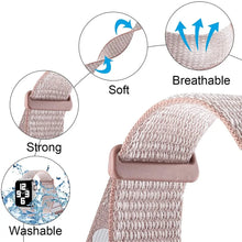 Load image into Gallery viewer, Nylon Fabric & Velcro Apple Watch Bands - 18 color options 38mm - 49mm Axios Bands