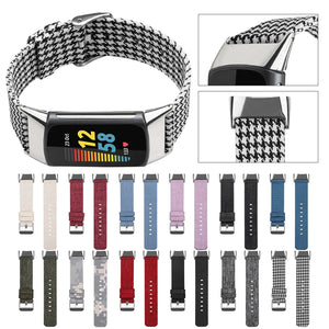 Nylon Fitbit Band For Charge 5 - 12 color options Axios Bands