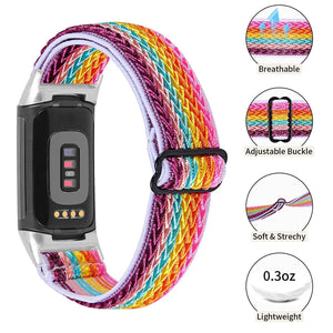 Nylon Fitbit Band For Charge 5 - 13 color options Axios Bands