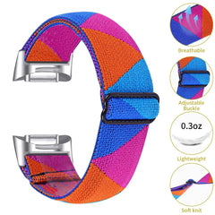 Nylon Fitbit Band For Charge 5 & 6 - 14 color options -