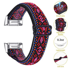 Nylon Fitbit Band For Charge 5 & 6 - 14 color options -