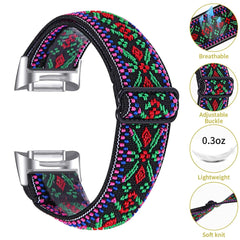 Nylon Fitbit Band For Charge 5 & 6 - 14 color options -