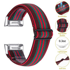 Nylon Fitbit Band For Charge 5 & 6 - 14 color options -