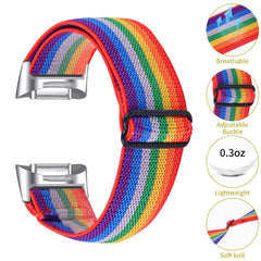 Nylon Fitbit Band For Charge 5 & 6 - 14 color options -