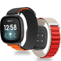 Nylon Fitbit Band For Versa 3 / 4 - Sense 1 / 2 (18 color options) -