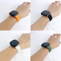 Nylon Fitbit Band For Versa 3 / 4 - Sense 1 / 2 (18 color options) -