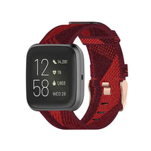 Load image into Gallery viewer, Nylon Fitbit Band For Versa, Versa 2, Versa Lite - 5 color options Axios Bands
