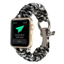 Load image into Gallery viewer, Nylon Woven Rope Apple Watch Bands - 9 color options 38mm - 49mm Axios Bands