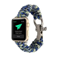 Load image into Gallery viewer, Nylon Woven Rope Apple Watch Bands - 9 color options 38mm - 49mm Axios Bands