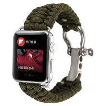 Load image into Gallery viewer, Nylon Woven Rope Apple Watch Bands - 9 color options 38mm - 49mm Axios Bands