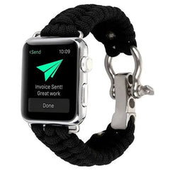 Nylon Woven Rope Apple Watch Bands - 9 color options 38mm - 49mm - 