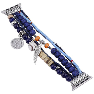 Bohemian Beaded Watch Bands - 6 color options 38mm - 49mm