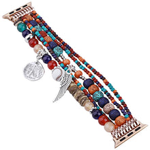 Load image into Gallery viewer, Bohemian Beaded Watch Bands - 6 color options 38mm - 49mm
