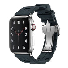 Load image into Gallery viewer, Original Soft Rubber Strap with Metal Buckle for Apple Watch Band Axios Bands
