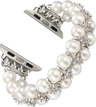 Load image into Gallery viewer, Pearl Apple Watch Band - 12 Color Options - 38 - 49mm Axios Bands