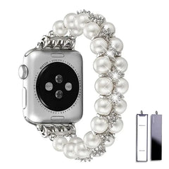 Pearl Apple Watch Band - 12 Color Options  38 - 49mm - 