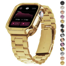 Load image into Gallery viewer, Premium Stainless Steel Band + Case for Apple Watch Ultra 2, 38mm to 49mm - 14 Colors Axios Bands
