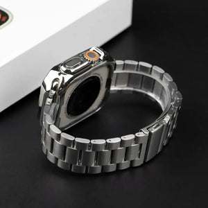 Premium Stainless Steel Band + Case for Apple Watch Ultra 2, 38mm to 49mm - 14 Colors Axios Bands