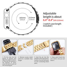 Load image into Gallery viewer, Premium Stainless Steel Band + Case for Apple Watch Ultra 2, 38mm to 49mm - 14 Colors Axios Bands
