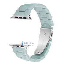 Load image into Gallery viewer, Resin Apple Watch Bands - 12 color options 38mm - 49mm Axios Bands