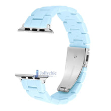 Load image into Gallery viewer, Resin Apple Watch Bands - 12 color options 38mm - 49mm Axios Bands
