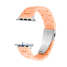 Load image into Gallery viewer, Resin Apple Watch Bands - 12 color options 38mm - 49mm Axios Bands