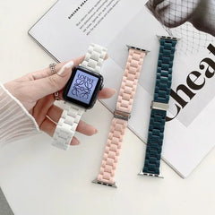 Resin Apple Watch Bands - 12 color options 38mm - 49mm -