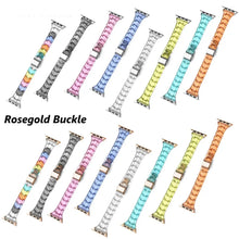 Load image into Gallery viewer, Resin Apple Watch Bands - 16 color options 38mm - 49mm Axios Bands