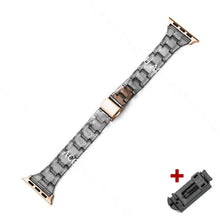 Load image into Gallery viewer, Resin Apple Watch Bands - 16 color options 38mm - 49mm Axios Bands