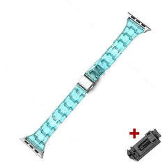 Resin Apple Watch Bands - 16 color options 38mm - 49mm -