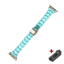 Load image into Gallery viewer, Resin Apple Watch Bands - 16 color options 38mm - 49mm Axios Bands