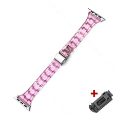 Resin Apple Watch Bands - 16 color options 38mm - 49mm -