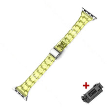 Load image into Gallery viewer, Resin Apple Watch Bands - 16 color options 38mm - 49mm Axios Bands