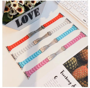 Resin Apple Watch Bands - 16 color options 38mm - 49mm Axios Bands