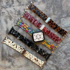 Resin Apple Watch Bands - 26 color options 38mm - 49mm -