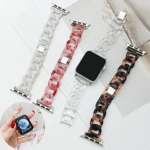 Resin Apple Watch Bands - 4 color options 38mm - 49mm Axios Bands