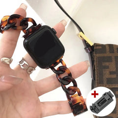 Resin Apple Watch Bands - 4 color options 38mm - 49mm -