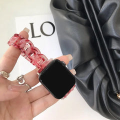 Resin Apple Watch Bands - 4 color options 38mm - 49mm -