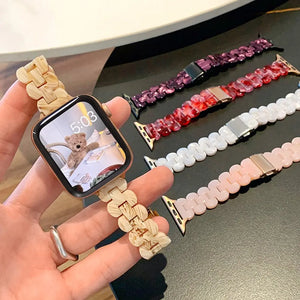 Resin Apple Watch Bands - 9 color options 38mm - 49mm Axios Bands