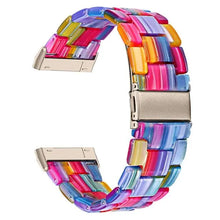 Load image into Gallery viewer, Resin Fitbit Bands For Versa 3 / 4 - Sense 1 / 2  (15 color options) Axios Bands
