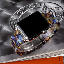 Load image into Gallery viewer, Resin & Metal Apple Watch Bands - 10 color options 38mm - 49mm Axios Bands