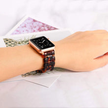 Load image into Gallery viewer, Resin & Metal Apple Watch Bands - 10 color options 38mm - 49mm Axios Bands