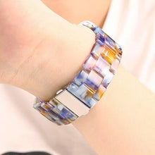 Load image into Gallery viewer, Resin & Metal Apple Watch Bands - 10 color options 38mm - 49mm Axios Bands
