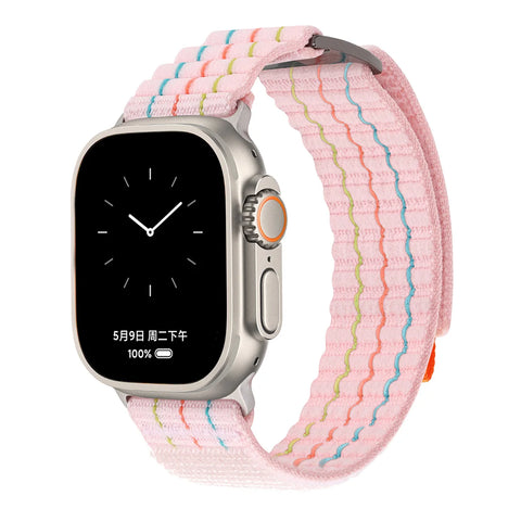 AdventureWeave Nylon Apple Watch Band - Pink